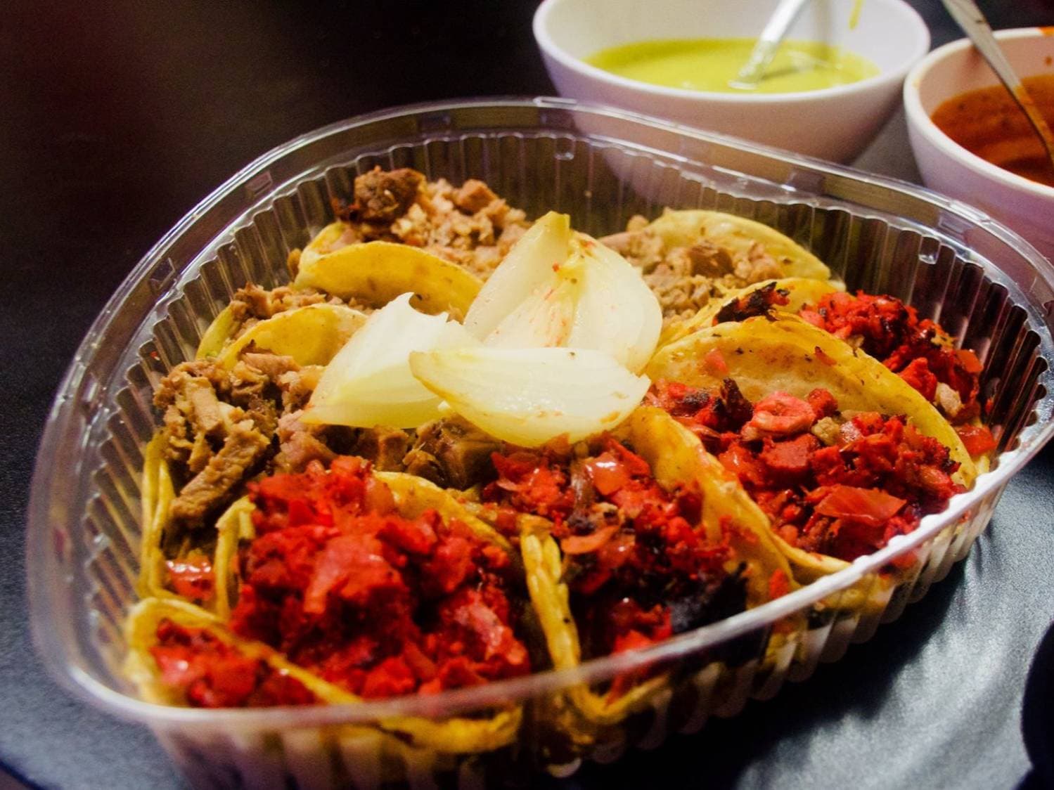 órden de tacos de al pastor