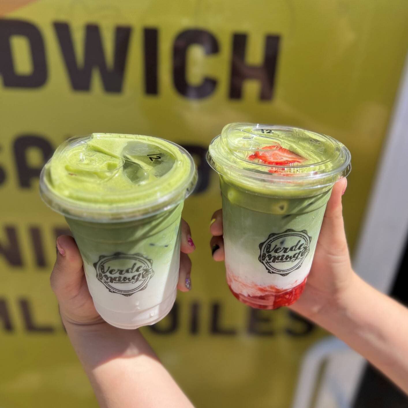 Iced Matcha Latte 16oz
