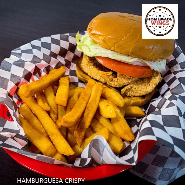 Hamburguesa Boneless sin Salsa