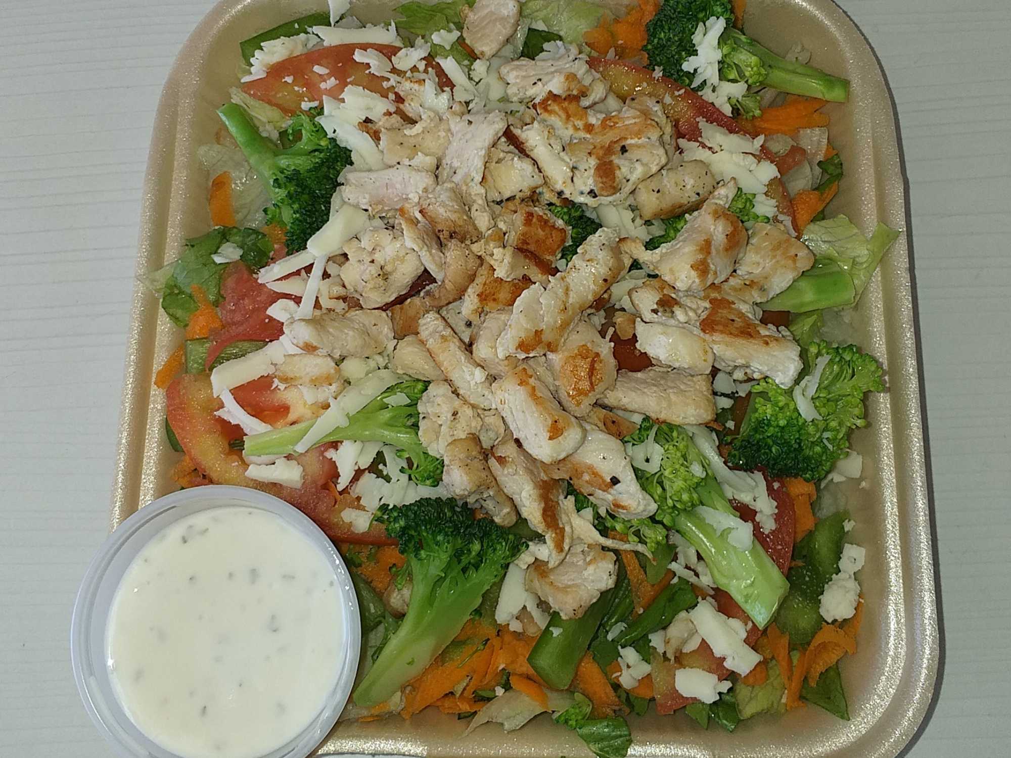 Ensalada con Pollo a la Plancha