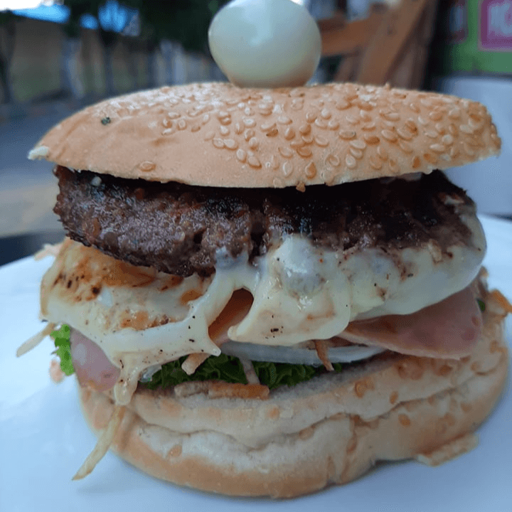 Hamburguesa sencilla