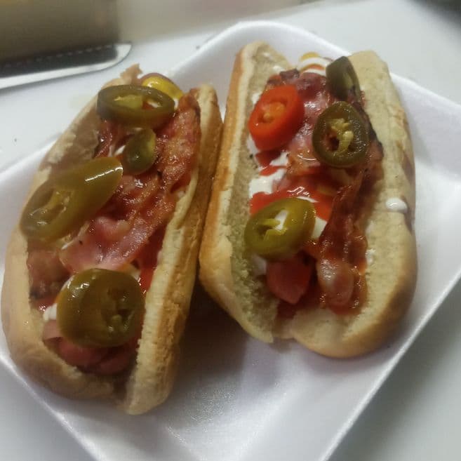 Hot Dog Hawaiano
