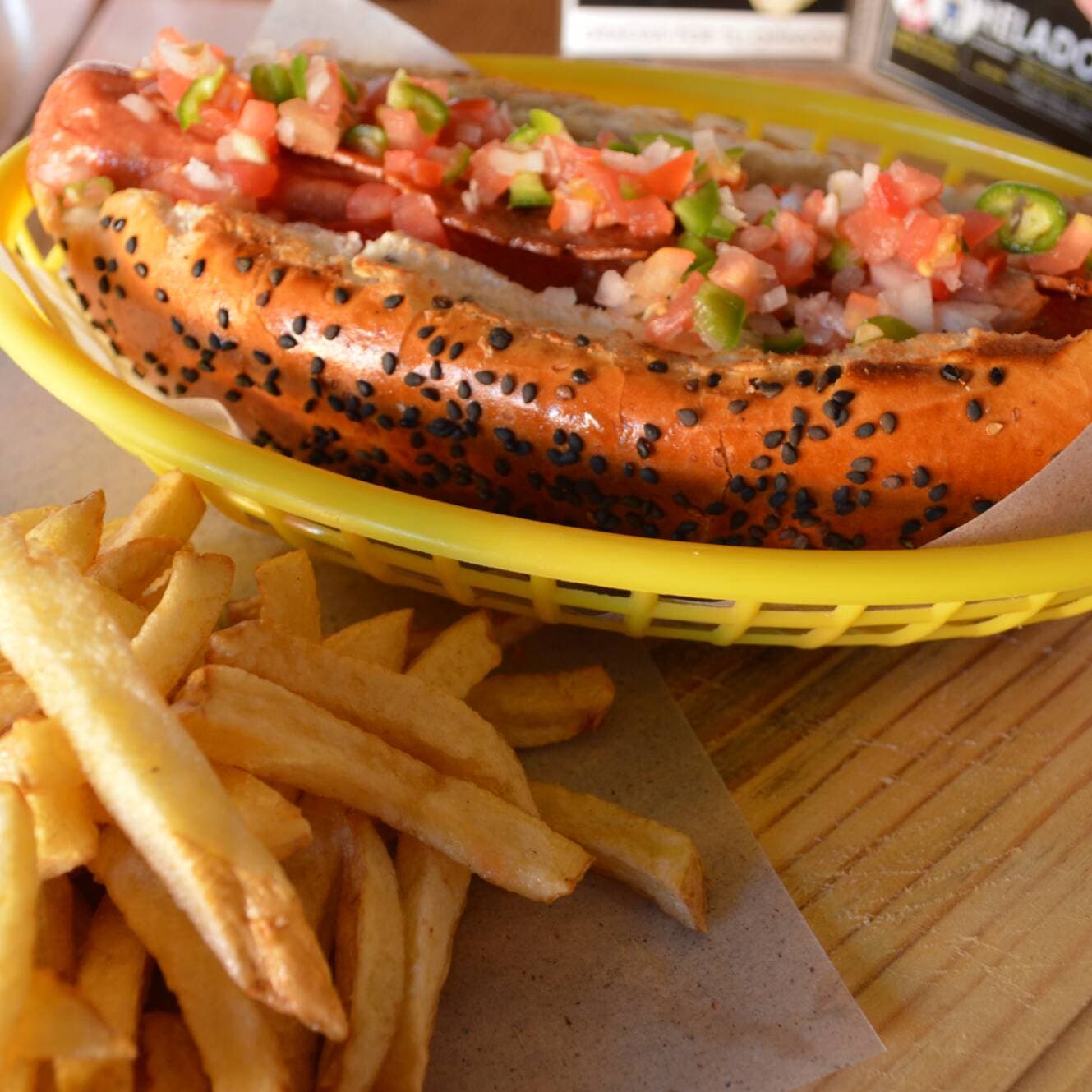 Hot Dog Jumbo con Papas