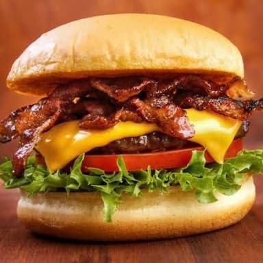 Hamburguesa con Tocino