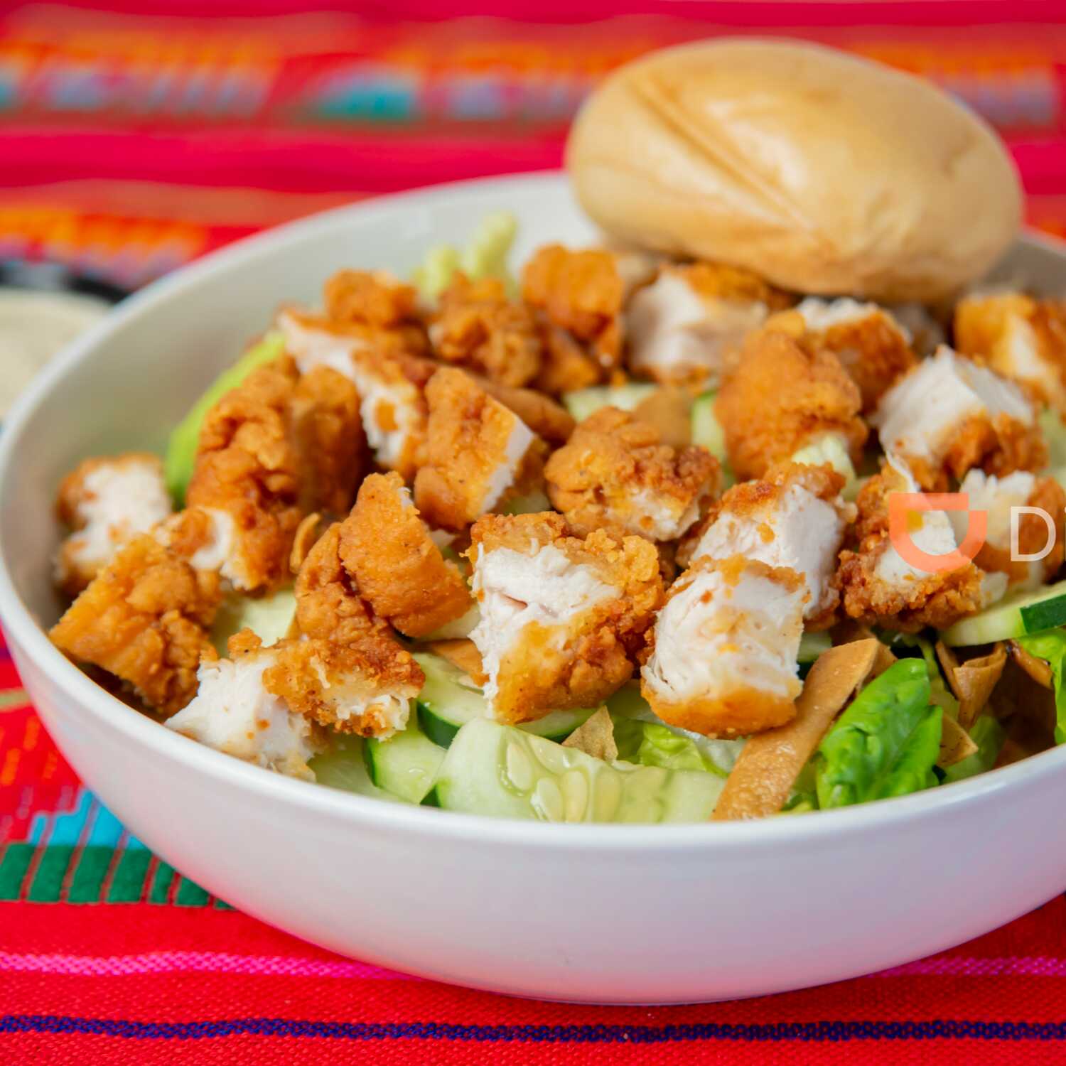 ENSALADA CESAR CON POLLO