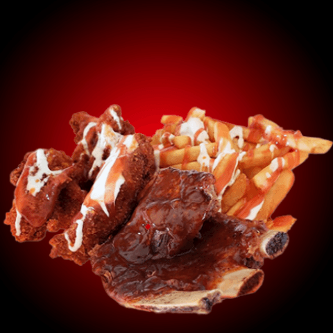 Mix Costilla con Pollo