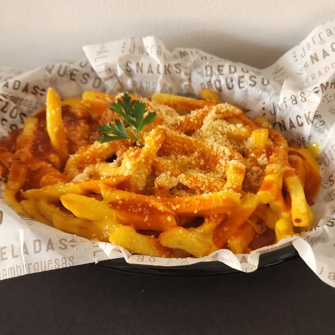 Papas Bufalo Cheddar