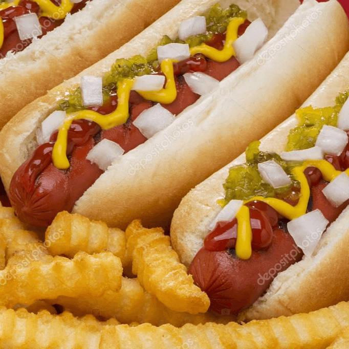 4 Hotdogs 1 Coca 1.35