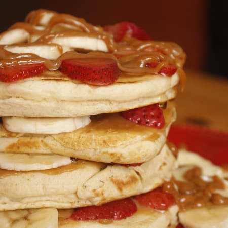 Pancake Doble de Manjar