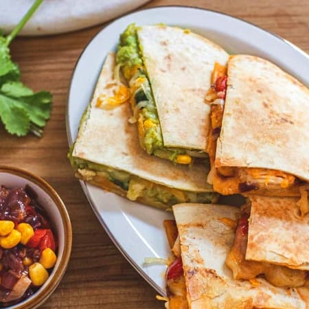 Combo quesadillas con refresco