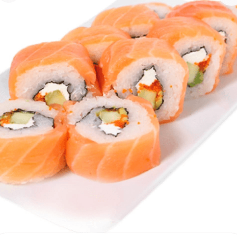Medio Salmón Roll