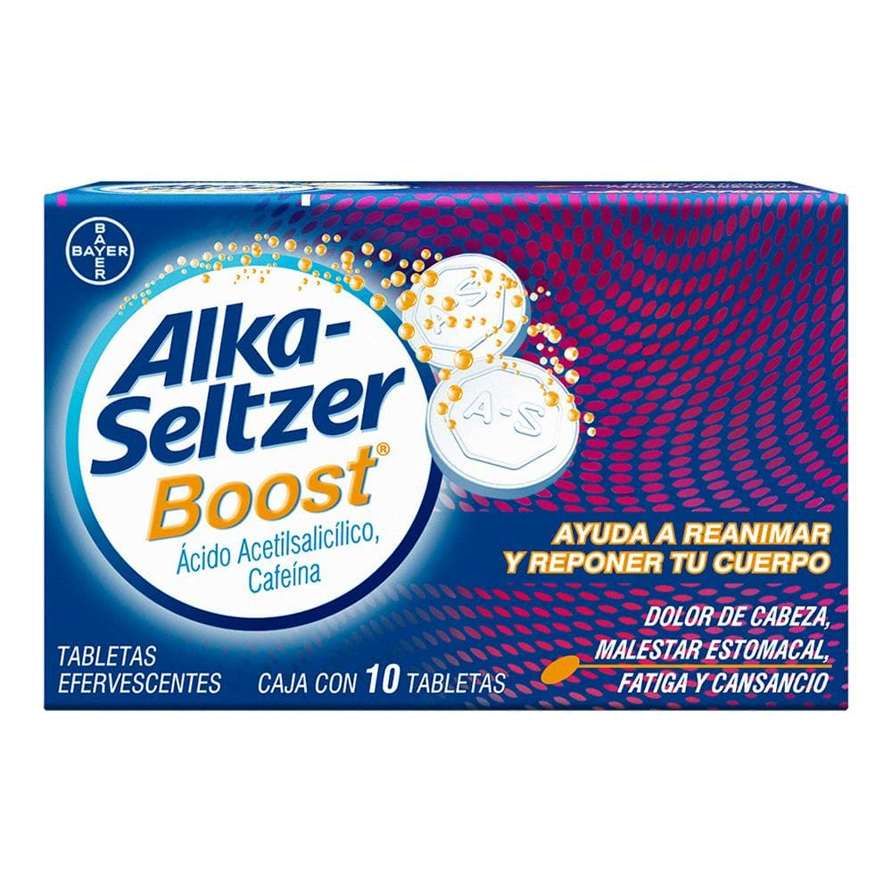Alka Seltzer Boost 10 tabletas