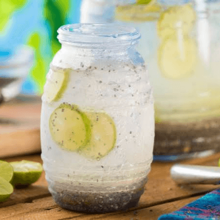 Agua de Limon con Chia