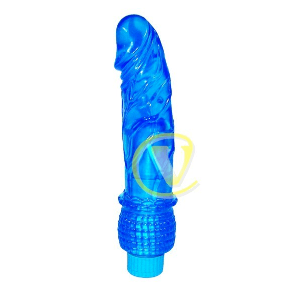 TOP CAT 6 INCH VIBRATING JELLY DONG B