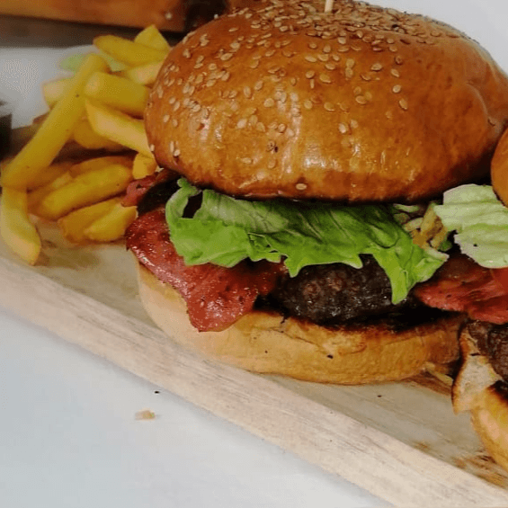 Hamburguesas Doble Especial con Papa