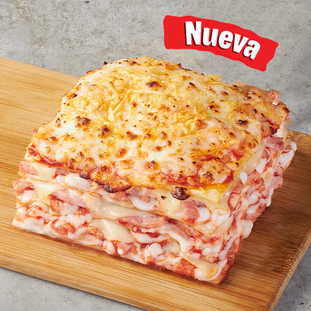 Lasagna Fundido Jamón