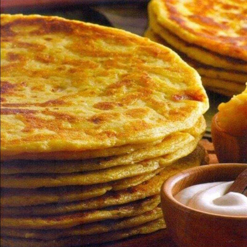 Tortilla de Queso con Natilla + Refresco natural