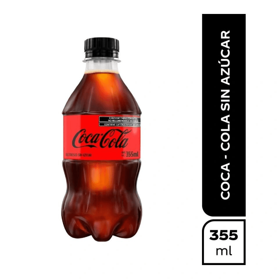 Coca Cola sin Azúcar 355ml