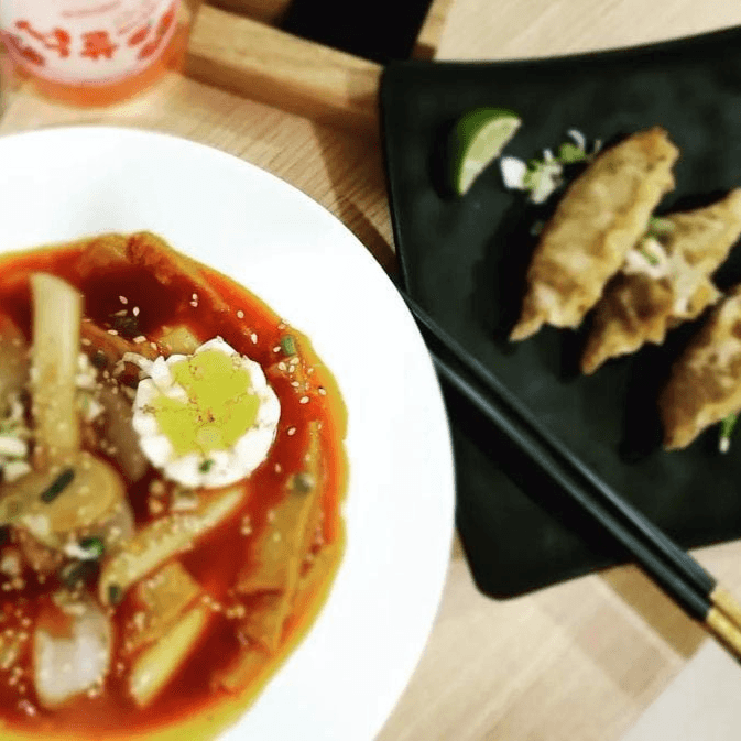 Combo C Ttok Bok KI + Mandu