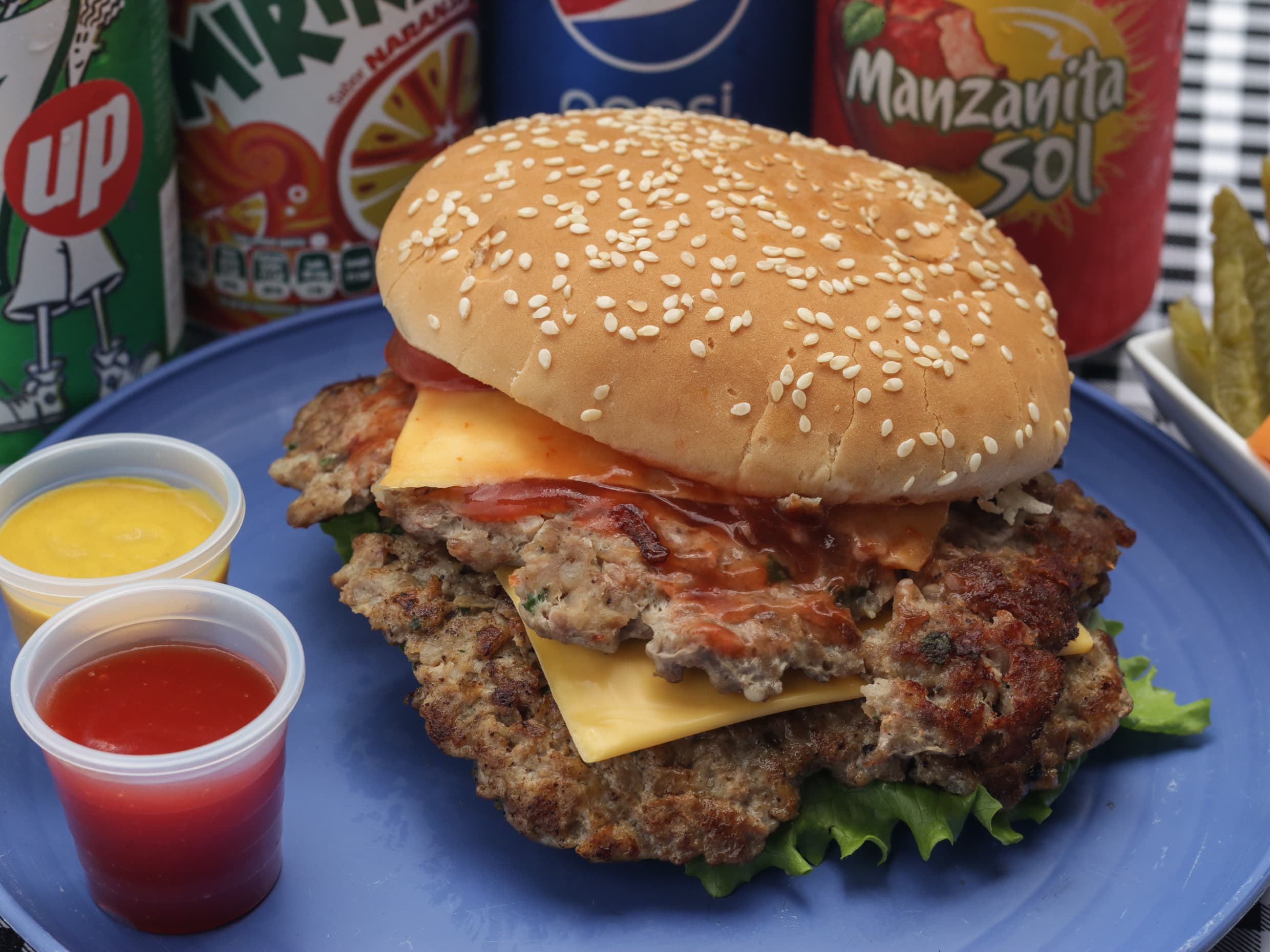 Hamburguesa Doble