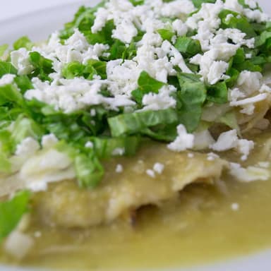 Enchiladas Verdes
