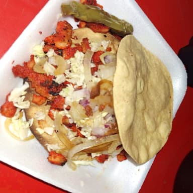 Taco de maíz