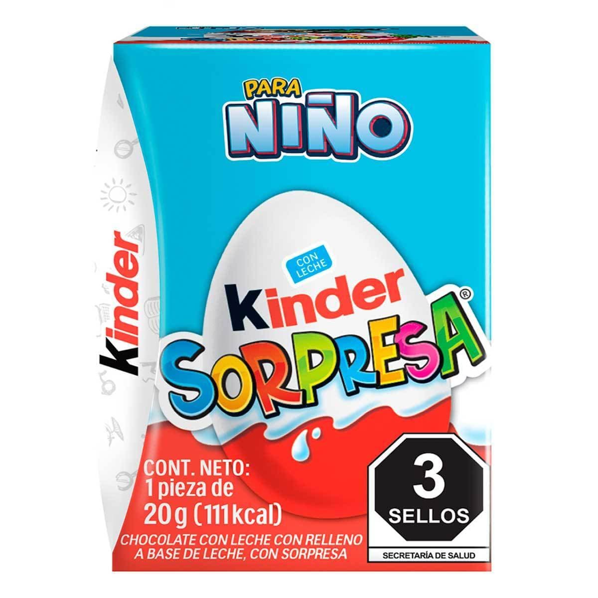 Huevo Kinder Sorpresa Niño 20gr