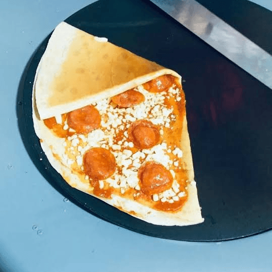 Crepa de Queso Manchego con jamón