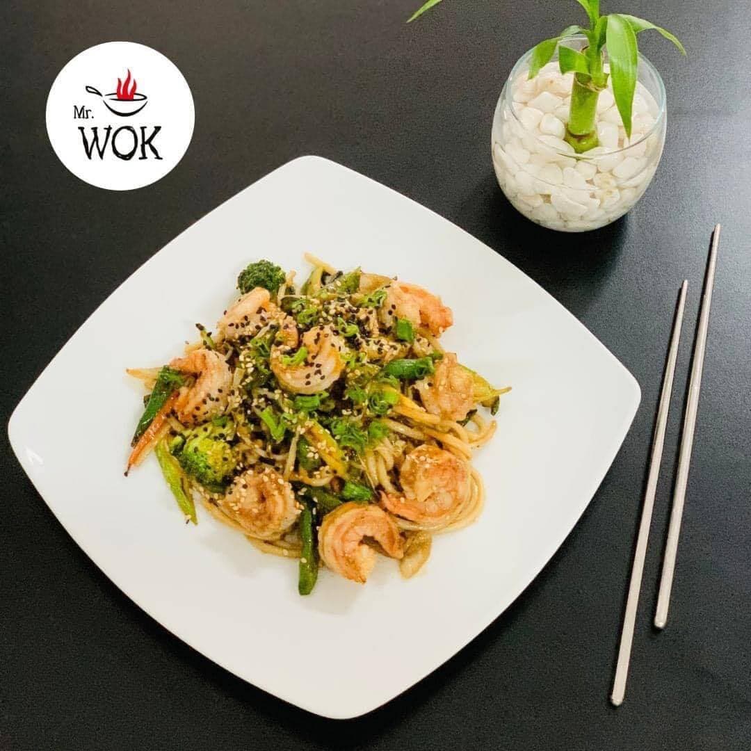 Yakiudon de Camaron