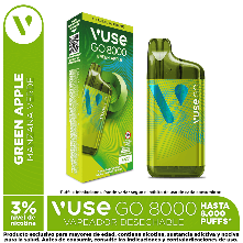 Vuse go 8000 green apple 34mg