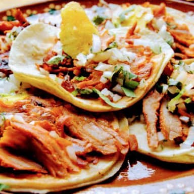 Tortilla de Maíz Pastor.