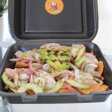 Tosti Aguachile Verde