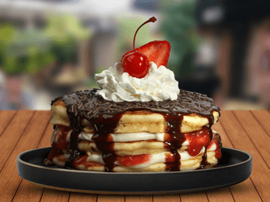 Pancakes de Choco Fresa