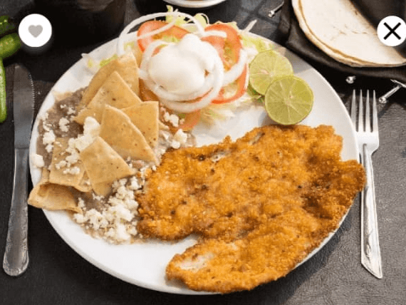 Plato de milanesa 0