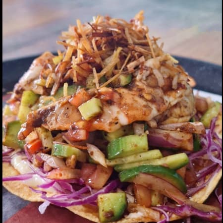 Tostada de Camarón