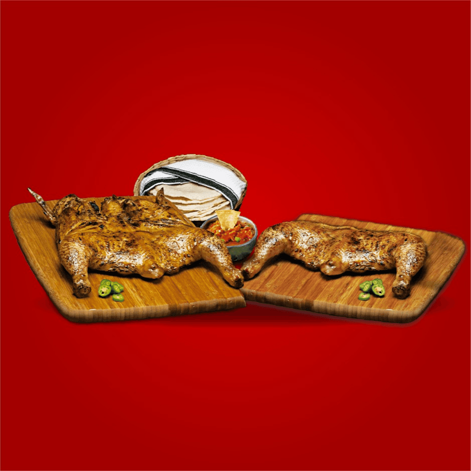 Martes Feliz (1/2 Pollo GRATIS de Pierna y Muslo)
