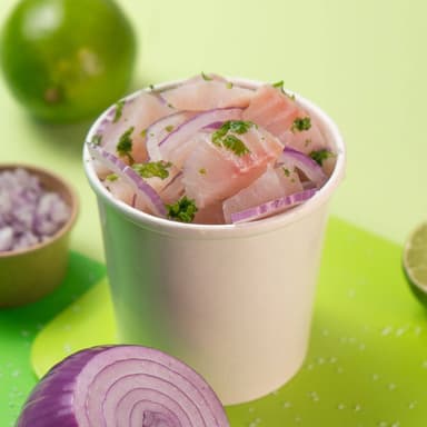 Ceviche Pescado (Tamaño a Elegir)