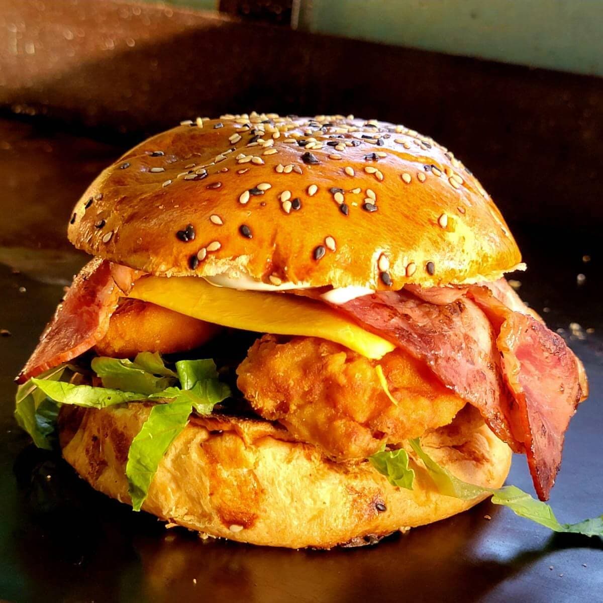 Bonleburger con Papas