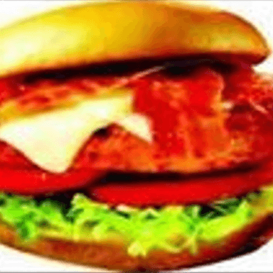Combo-Sheriff Chicken Burger + Soda Pepsi