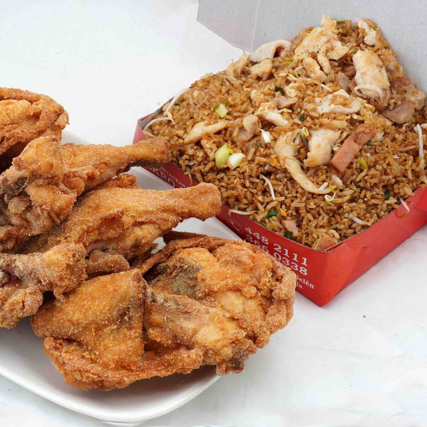 Arroz Chino + 1 Pollo