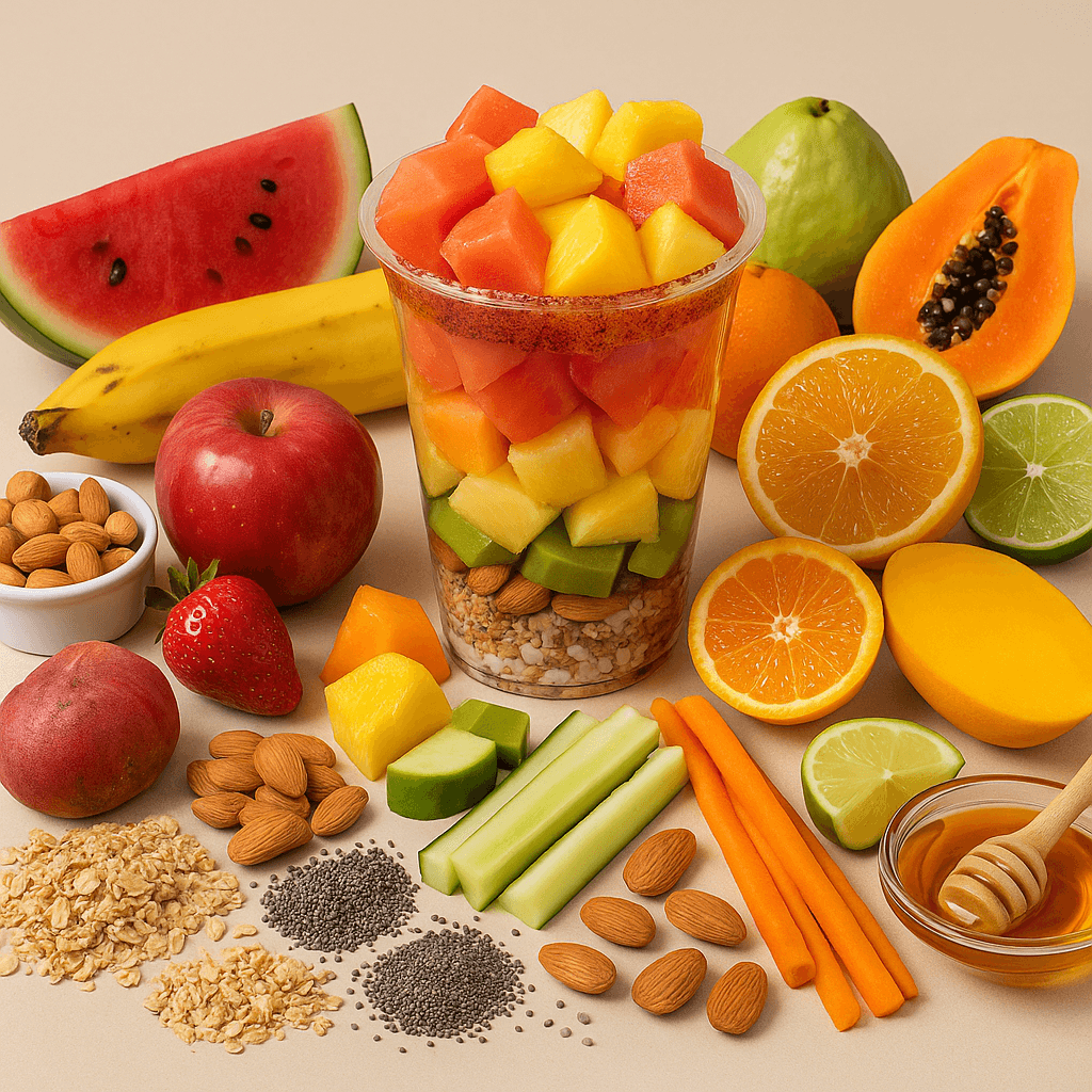 Arma el Coctel de Frutas a tu Gusto