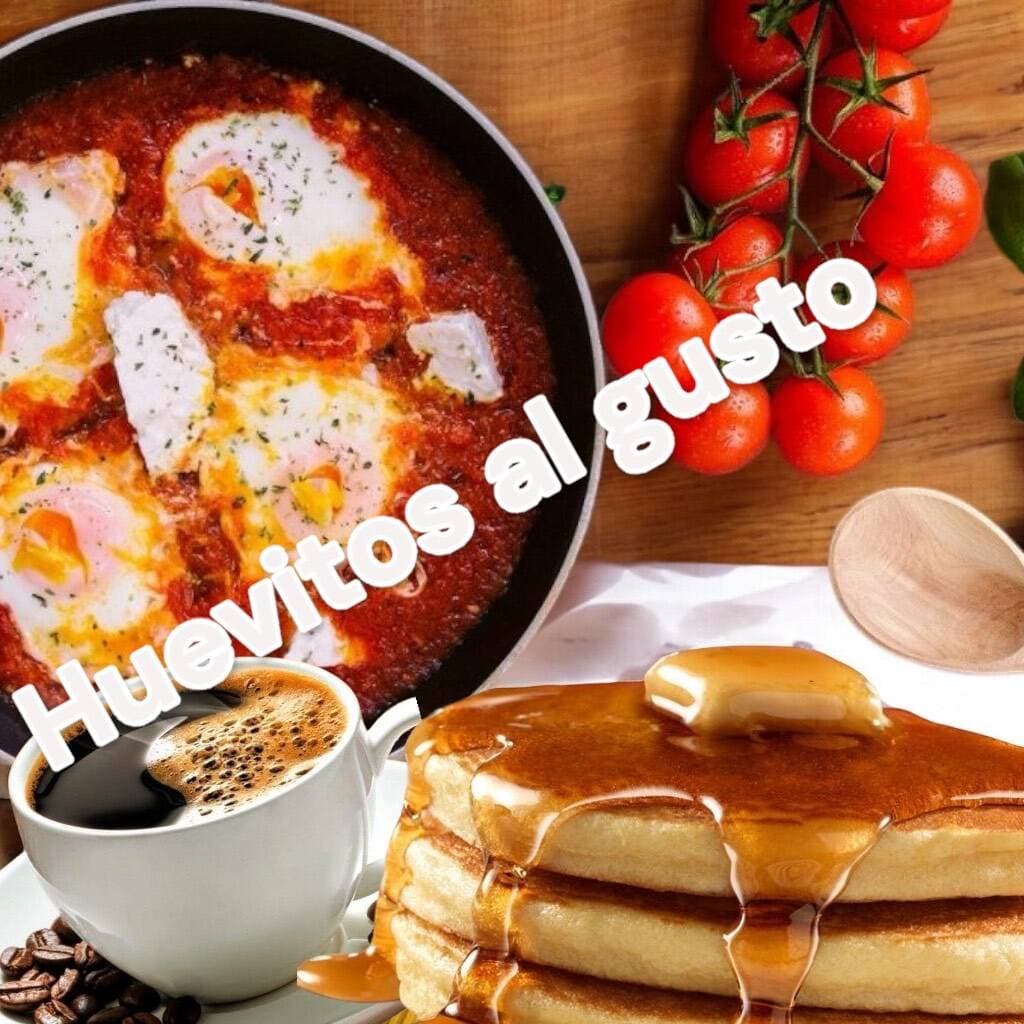 Combo Huevitos al gusto + Hotcakes + Café