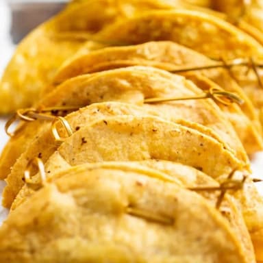 Taco Dorado Sencillo De Papa