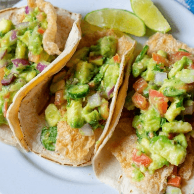 TACO DE CHICHARRON DE PESCADO