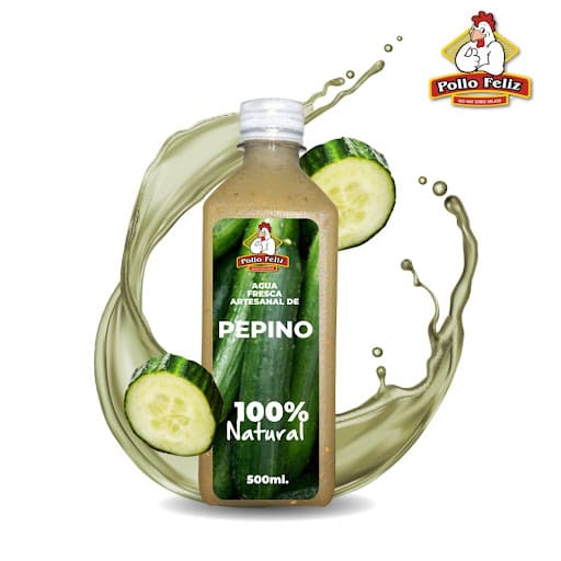 Agua Pepino Limón 500 ml