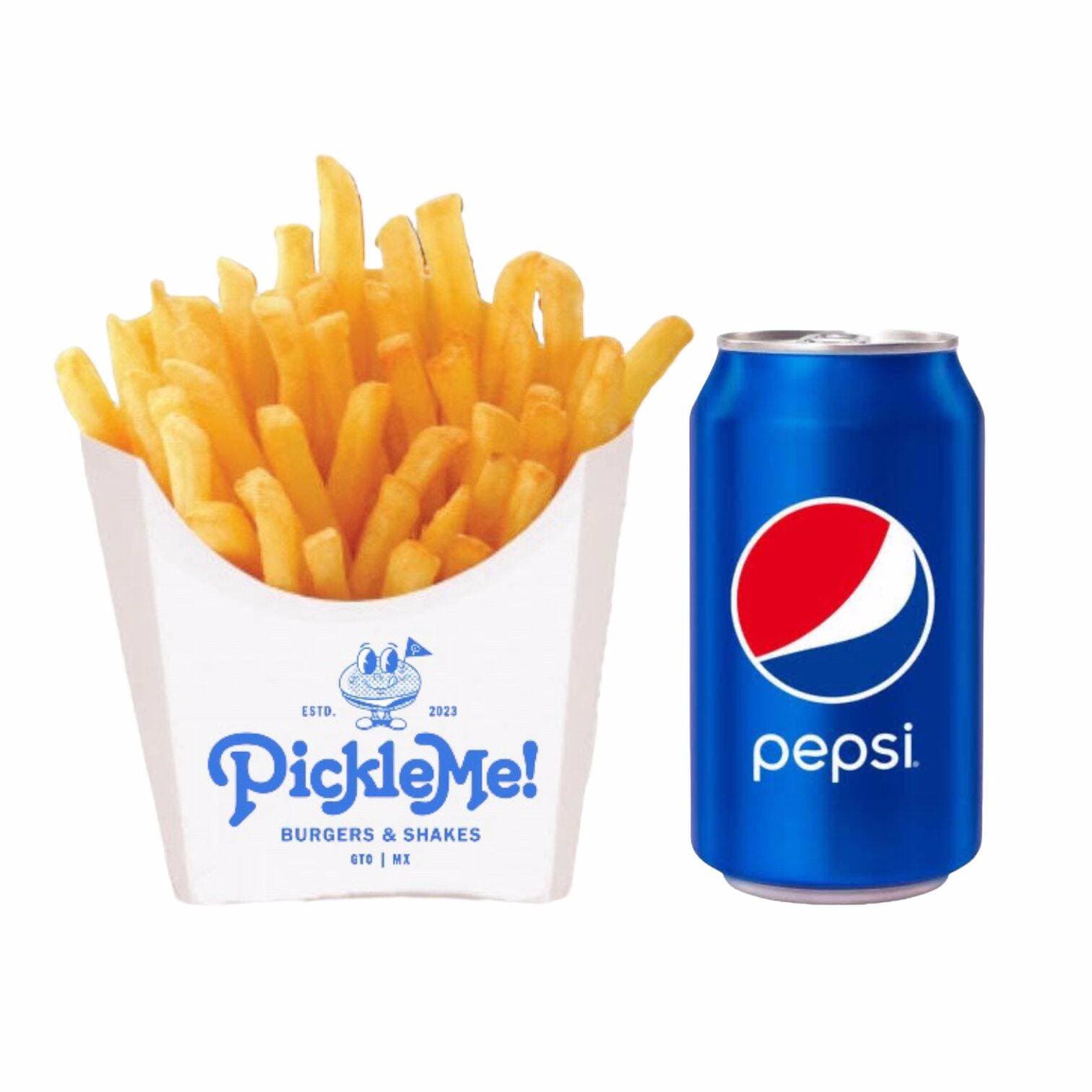 Combo Papas y PEPSI