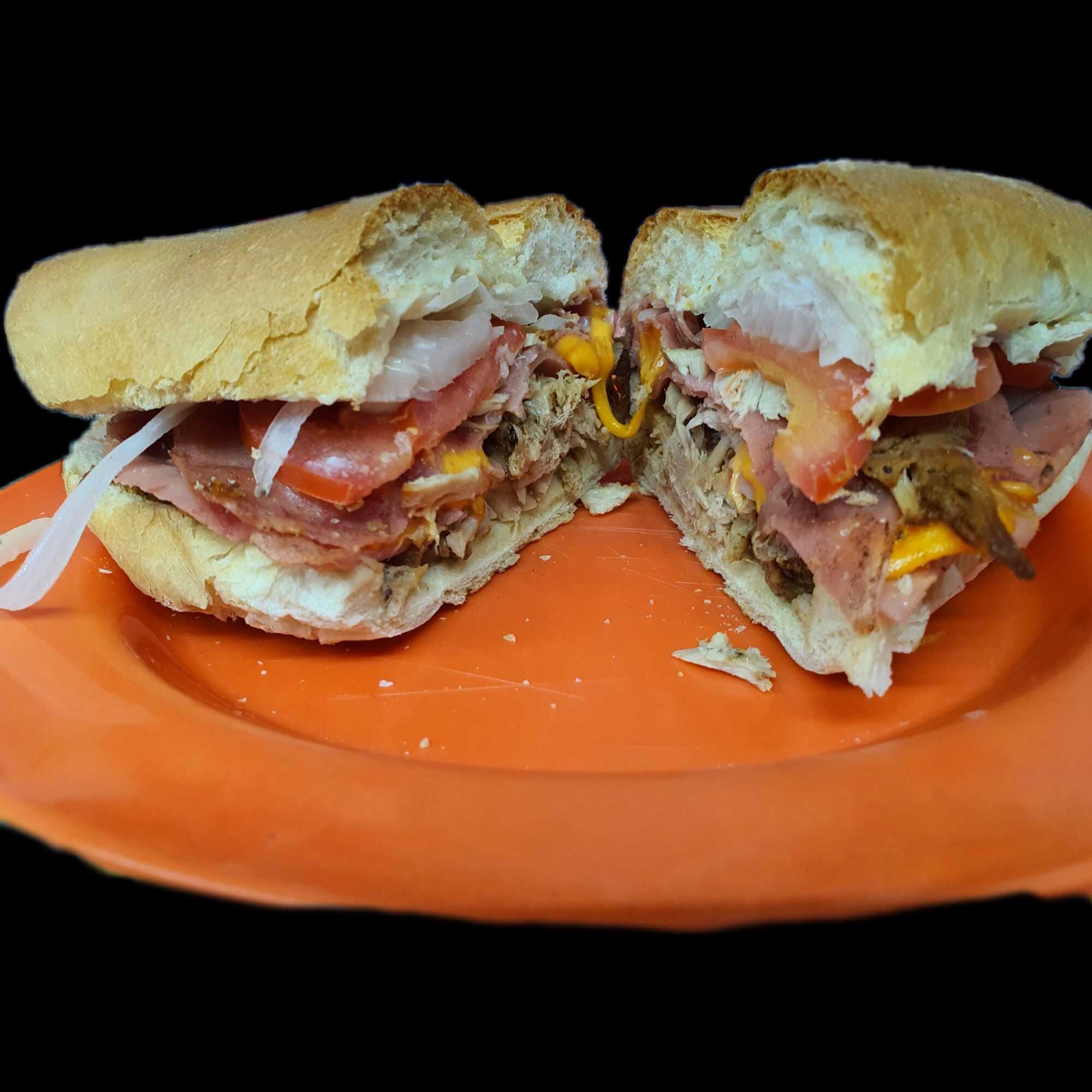 Torta Pierna, Jamón y Queso
