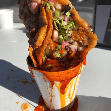 Taco de Barbacoa Dorado