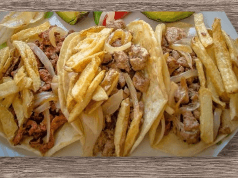 tacos con papas pacos