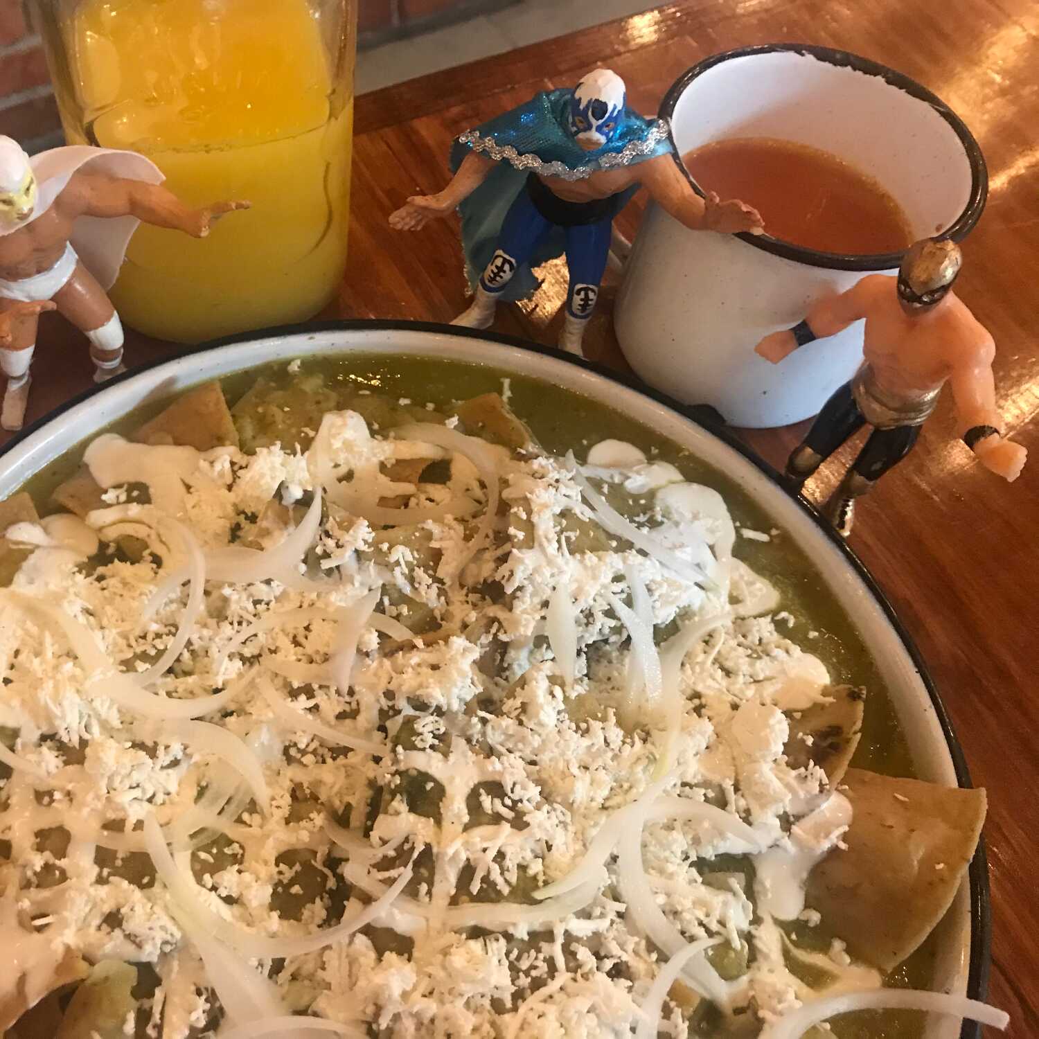 Tirabuzón Chilaquiles